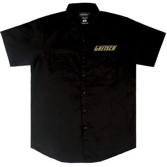 Gretsch Pro Series Workshirt, Black, S