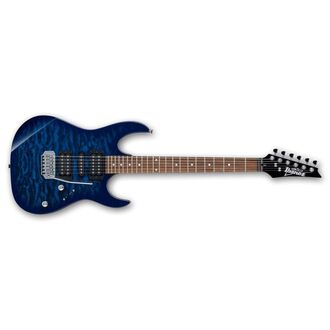 Ibanez RX70QATBB Electric Guitar In Transparent Blue Burst