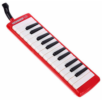 Hohner 94266 Kids 26-Key Melodica In Red
