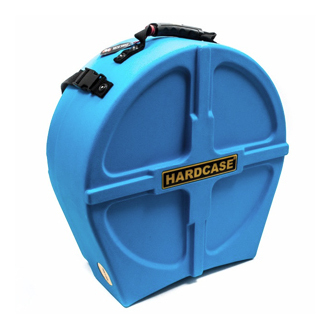 Hardcase 14 Inch Snare Drum Case Lined Light Blue