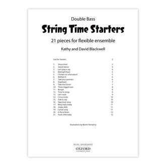 String Time Starters Double Bass