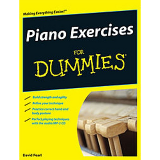 Piano Exercises For Dummies Bk/cd