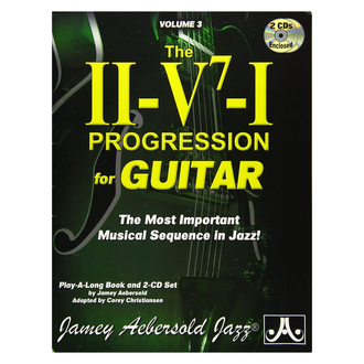 Aebersold II-V7-I Progression For Guitar Vol 3 Bk/Cd