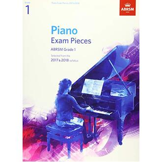 ABRSM Piano Exam Pieces 2017-2018 Gr 1