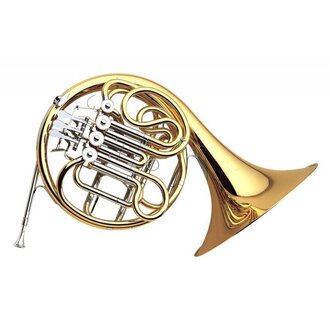 Yamaha YHR567D Intermediate F/Bb 4V French Horn Lacquer