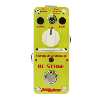Tomsline AAS-3 Stage Acoustic Simulator Pedal Mini Size