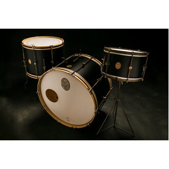 A&F Drum Co Club Maple 4pc Drum Kit - Matte Black