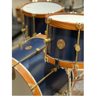 A&F Drum Co 3 Piece Chandler Blue Club Drum Kit