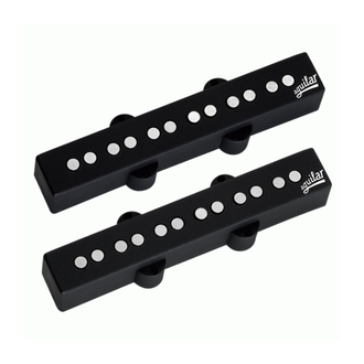 Aguilar 6J-HC Hum-Canceling 6 String Jazz Bass Pickup Set