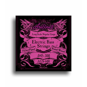 Aria AGS600 Electric Bass Regular Gauge Long Scale String Set (45-100)