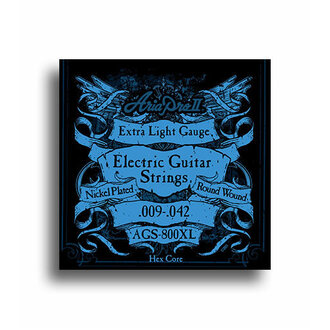Aria AGS800XL Electric Guitar Extra Light Gauge String Set (9-42)