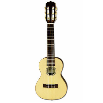 Aria AGU160N G-Uke Series 6-String Guitalele In Natural Spruce Semi-Gloss Finish