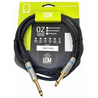 Leem 10ft Hotline Instrument Cable (1/4" Straight Plug - 1/4" Straight Plug)