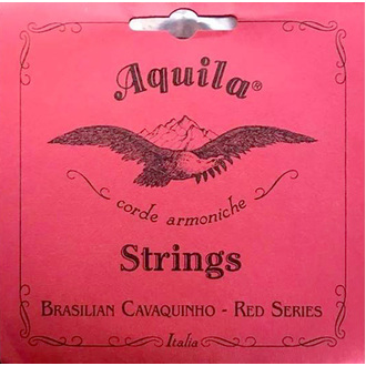 Aquila AQ15CH Red Series Brasilian Cavaquinho String Set