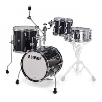Sonor AQ2 Martini Maple Drum Kit - Transparent Black