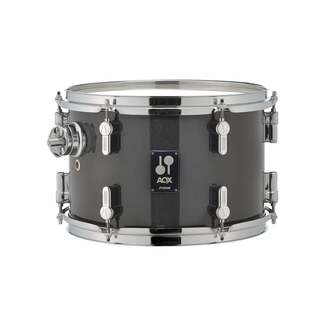 Sonor AQX STAGE Drum Kit w/Hardware + Cymbals - Black Midnight Sparkle