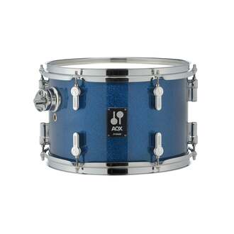 Sonor AQX STUDIO Drum Kit w/Hardware + Cymbals - Blue Ocean Sparkle