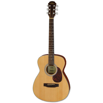 Aria ARADF01SN ADF-01 Series Folk Body Acoustic Guitar In Satin Natural