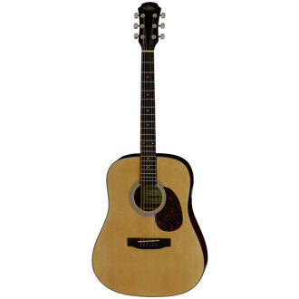 Aria ARADW01N ADW-01 Series Dreadnought Acoustic Guitar in Natural