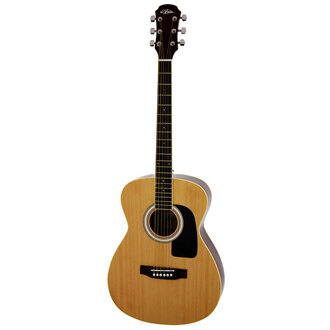 Aria ARAF15SN AF-15 Folk Body Acoustic Guitar in Natural Satin