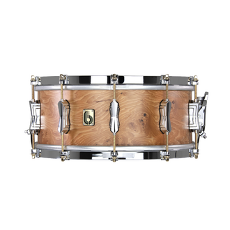 British Drum Company "The Archer" 14" x 6" Snare Drum - English Yew