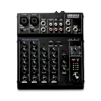Art Usbmix6 Six Channel Mixer / Usb Audio Interface