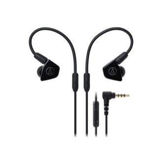 Audio Technica ATH-LS50iS Live Sound In-Ear Headphones Black