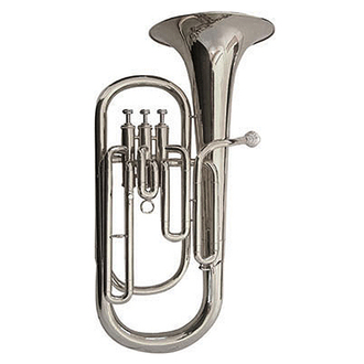 J.Michael TH750S Tenor Horn (Bb) Silver Plated Finish