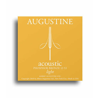 Augustine Phosphor Bronze Light Gauge Acoustic String Set (12-53)