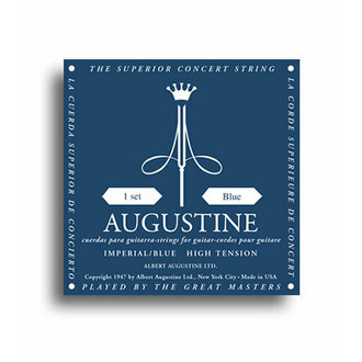 Augustine Imperial Blue Classical String Set - High Tension Trebles / High Tension Basses