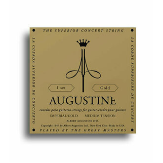 Augustine Imperial Gold Classical String Set - High Tension Trebles / Medium Tension Basses