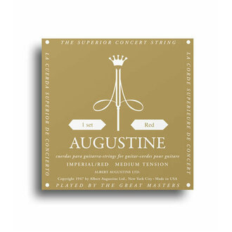Augustine Imperial Red Classical String Set - High Tension Trebles / Medium Tension Basses