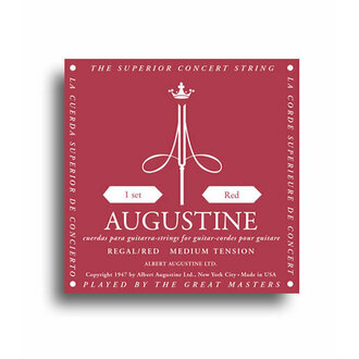 Augustine Regal Red Classical String Set - Extra High Tension Trebles / Medium Tension Basses