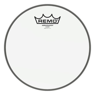 Remo 8" Ambassador Clear Single Ply Drum Head