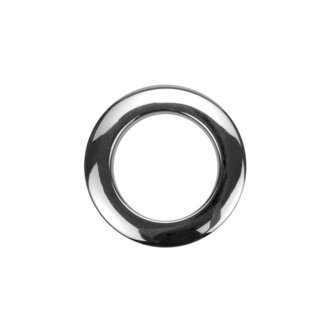 Bass Drum O's Port Hole Rings - 2" Chrome (2 Pack)
