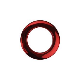 Bass Drum O's Port Hole Rings - 2" Red (2 Pack)