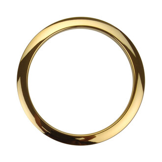 Bass Drum O's Port Hole Ring - 5" Brass