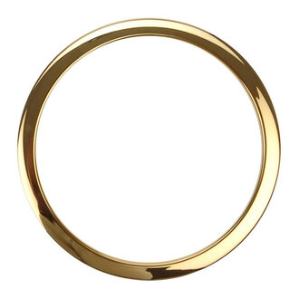 Bass Drum O's Port Hole Rings - 6" Brass (2 Pack)