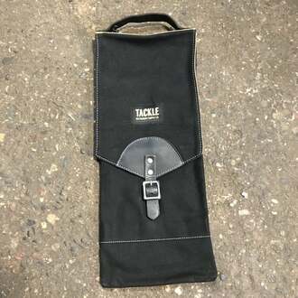 Tackle Instrument Supply - Waxed Canvas Compact Stick Bag - Black - CSB-BK