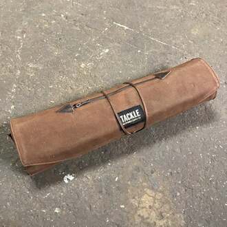 Tackle Instrument Supply - Waxed Canvas Roll Up Stick Bag - Brown - RUSB-BR