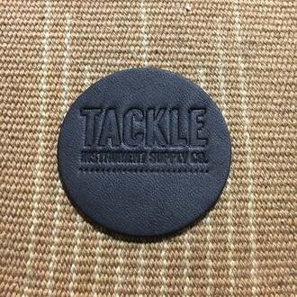 Tackle Instrument Supply - Small Leather Bass Drum Beater Patch - Black - SLBDBP-BL