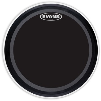Evans BD18EMADONX EMAD Onyx Bass Drum Head, 18 Inch