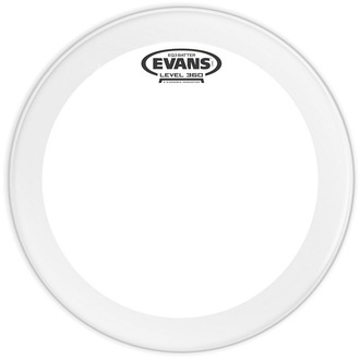 Evans BD18GB3C EQ3 Frosted Bass Drum Head, 18 Inch