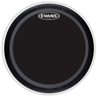 Evans BD24EMADONX EMAD Onyx Bass Drum Head, 24 Inch