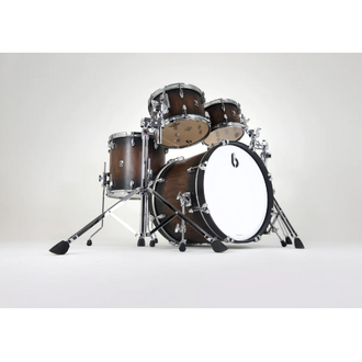 British Drum Co LEGEND SE 20" Fusion Kit - Smoked Walnut