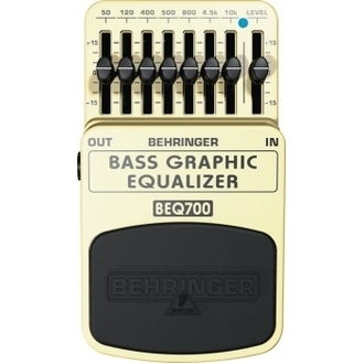 Behringer Beq700 Bass Graphic Equalizer