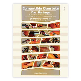 Compatible Quartets For Strings Viola Bk/cd