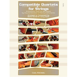 Compatible Quartets For Strings Cello Bk/cd