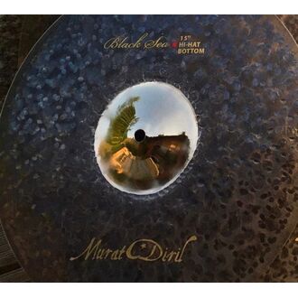 Murat Diril 15" Black Sea Gold Bell Hi Hat Pair - Artistic Series - BL-GB4015