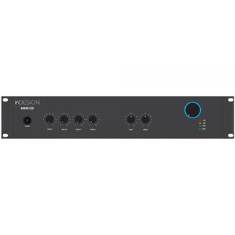 inDESIGN BMA120-1120w 100v line mixer amplifier, 4 inputs, 2RU